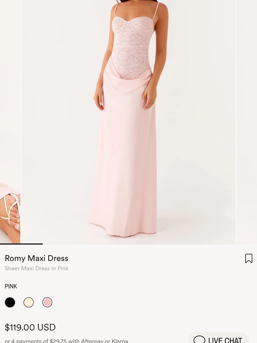 Romy Maxi Skirt in Pink